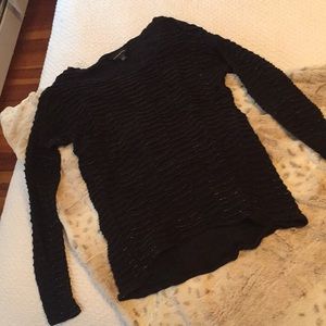 Rock & Republic Black with Gold Sparkles sweater